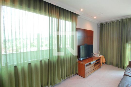 Sala de Estar de apartamento à venda com 3 quartos, 136m² em Graça, Belo Horizonte