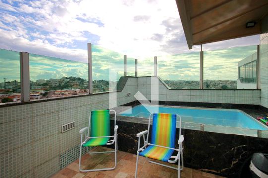 Cobertura de apartamento à venda com 3 quartos, 136m² em Graça, Belo Horizonte