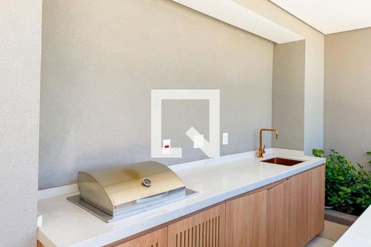 Área comum - Churrasqueira de kitnet/studio à venda com 1 quarto, 26m² em Vila Mariana, São Paulo