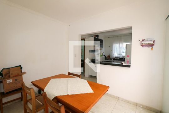 Sala de Jantar de casa à venda com 1 quarto, 63m² em Nova Gerti, São Caetano do Sul
