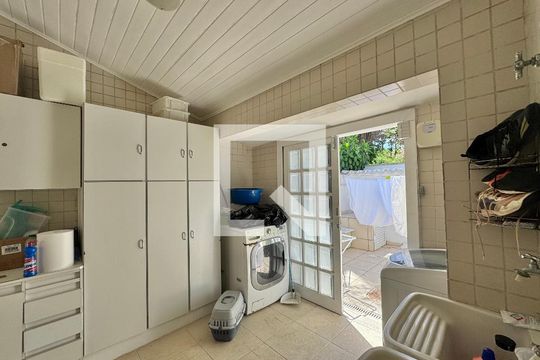 Área de Serviço de casa de condomínio à venda com 6 quartos, 430m² em Barra da Tijuca, Rio de Janeiro