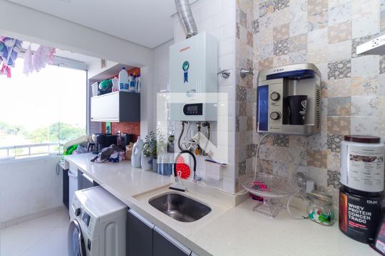 Área de Serviço de apartamento à venda com 3 quartos, 65m² em Vila Prudente, São Paulo
