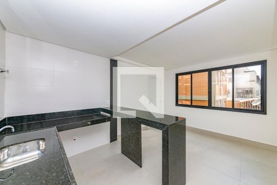 Cozinha de apartamento à venda com 2 quartos, 167m² em Gutierrez, Belo Horizonte