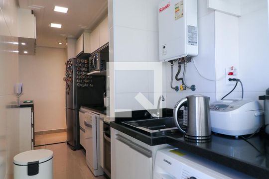 Área de Serviço de apartamento à venda com 3 quartos, 79m² em Mauá, São Caetano do Sul