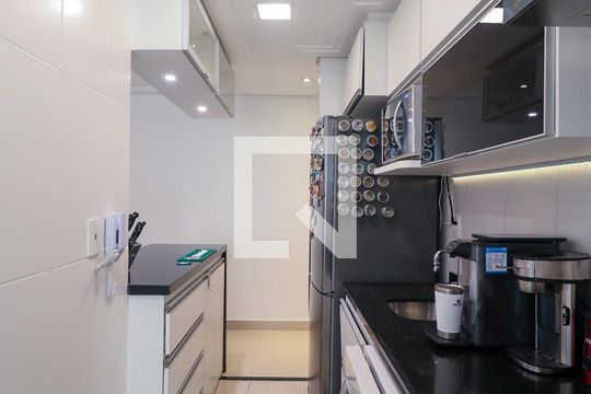 Cozinha de apartamento à venda com 3 quartos, 79m² em Mauá, São Caetano do Sul