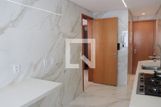 Cozinha e Área de Serviço de apartamento para alugar com 3 quartos, 87m² em Alto da Glória, Goiânia