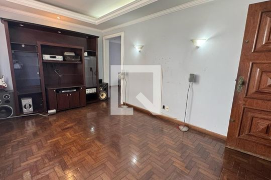 Sala de apartamento à venda com 3 quartos, 115m² em Sion, Belo Horizonte