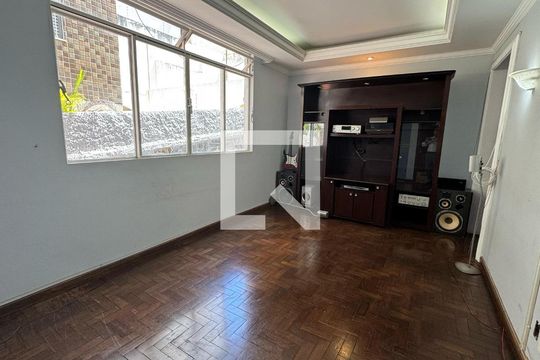Sala de apartamento à venda com 3 quartos, 115m² em Sion, Belo Horizonte