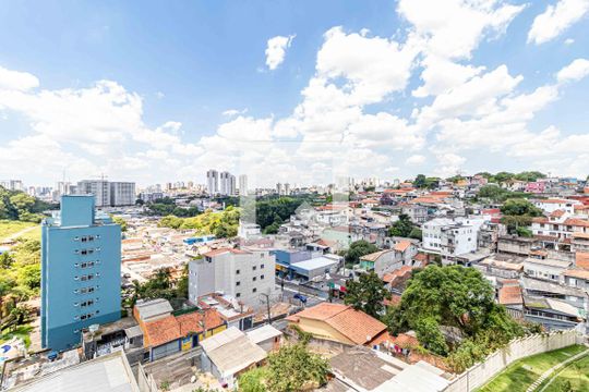 Vista de apartamento à venda com 2 quartos, 43m² em Jardim Celeste, São Paulo