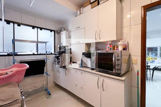 Área de Serviço de apartamento à venda com 4 quartos, 210m² em Vila Margarida, São Bernardo do Campo