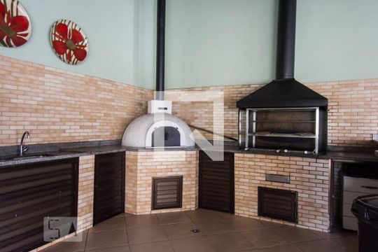 Área comum - Churrasqueira de apartamento à venda com 4 quartos, 210m² em Vila Margarida, São Bernardo do Campo