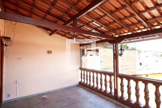 Vista da Varanda Quarto de casa à venda com 3 quartos, 360m² em São Geraldo, Belo Horizonte