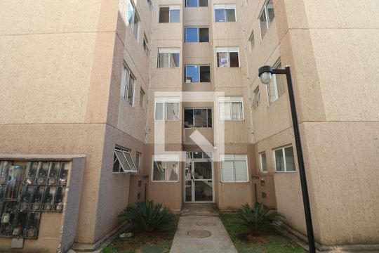 Fachada do bloco de apartamento à venda com 2 quartos, 41m² em Estância Velha, Canoas