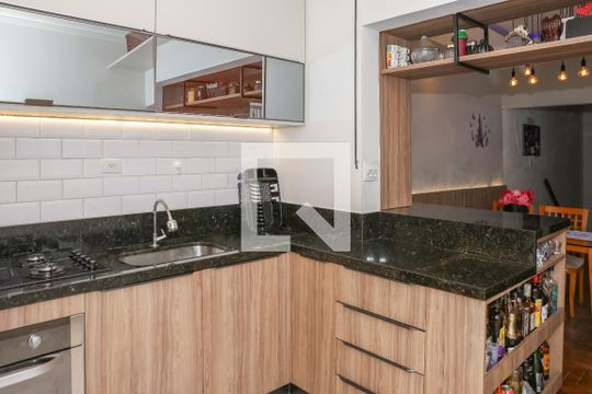 Cozinha de casa à venda com 2 quartos, 88m² em Luz, São Paulo
