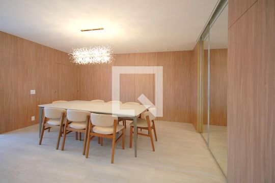 Sala de Jantar de apartamento à venda com 3 quartos, 186m² em Lourdes, Belo Horizonte