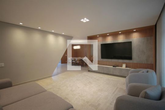 Sala de apartamento à venda com 3 quartos, 186m² em Lourdes, Belo Horizonte