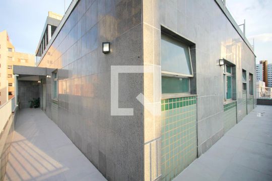 Varanda de apartamento à venda com 3 quartos, 186m² em Lourdes, Belo Horizonte