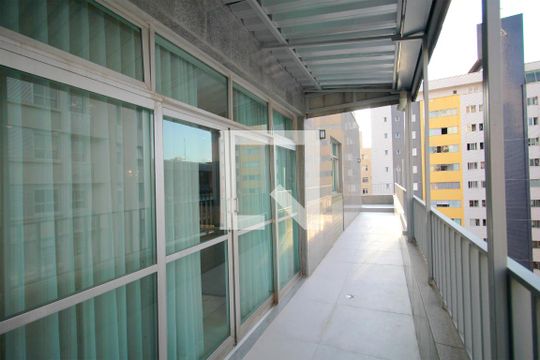 Varanda de apartamento à venda com 3 quartos, 186m² em Lourdes, Belo Horizonte