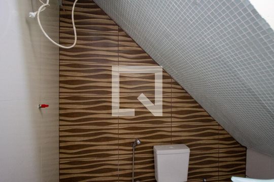 Banheiro da Suíte de apartamento à venda com 1 quarto, 80m² em Vargem Grande, Rio de Janeiro