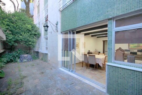 Varanda da Sala de apartamento à venda com 4 quartos, 180m² em Santo Antônio, Belo Horizonte