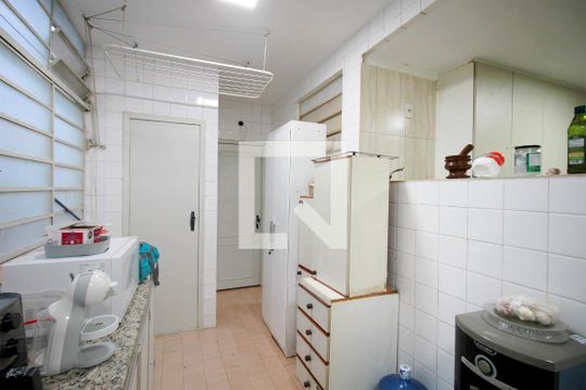 Área de Serviço de apartamento à venda com 4 quartos, 180m² em Santo Antônio, Belo Horizonte