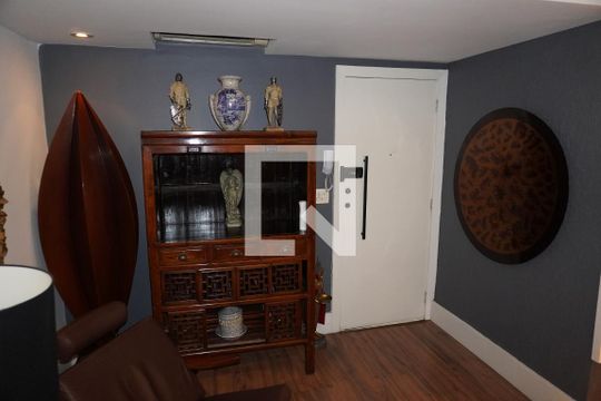 Sala de apartamento à venda com 1 quarto, 85m² em Jardim Paulista, São Paulo