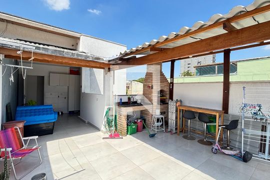 Cobertura de apartamento à venda com 2 quartos, 96m² em Jardim, Santo André