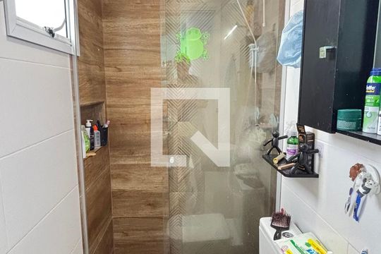 Banheiro de apartamento à venda com 2 quartos, 96m² em Jardim, Santo André