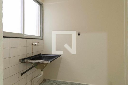 Área de serviço de apartamento à venda com 2 quartos, 59m² em Santa Terezinha, Belo Horizonte