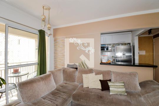 Sala de apartamento à venda com 2 quartos, 53m² em Ponte Grande, Guarulhos