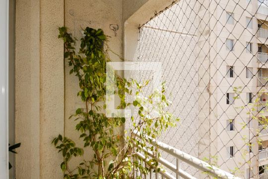 Varanda da Sala de apartamento à venda com 2 quartos, 53m² em Ponte Grande, Guarulhos