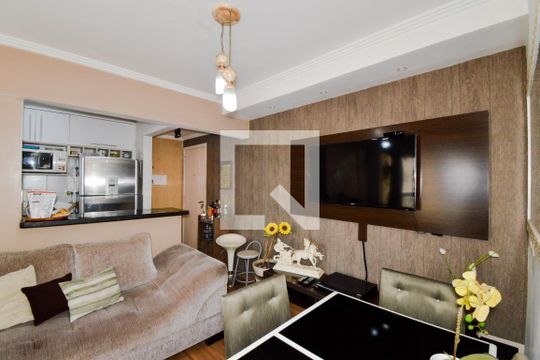 Sala de apartamento à venda com 2 quartos, 53m² em Ponte Grande, Guarulhos