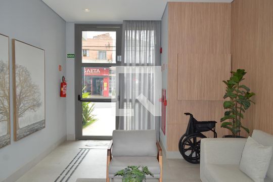Hall de entrada de kitnet/studio para alugar com 1 quarto, 20m² em Alto do Ipiranga, São Paulo
