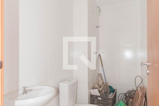 Banheiro de apartamento para alugar com 1 quarto, 24m² em Belenzinho, São Paulo