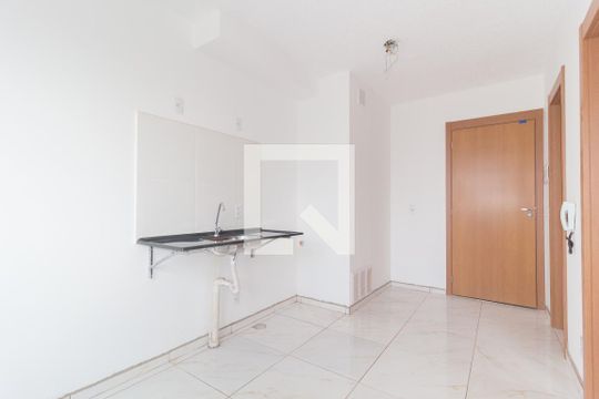 Cozinha de apartamento para alugar com 1 quarto, 24m² em Belenzinho, São Paulo