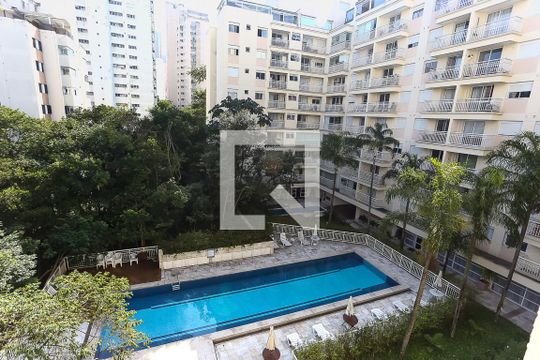 Área comum - Piscina de apartamento para alugar com 3 quartos, 72m² em Panamby, São Paulo