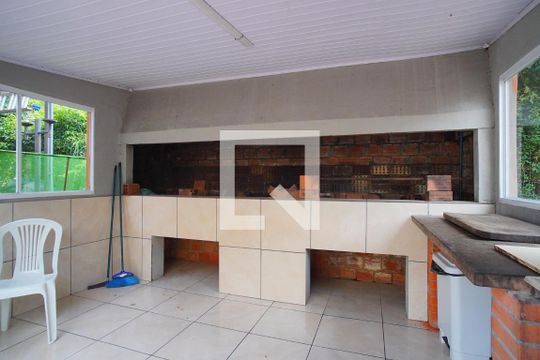 Área comum - Churrasqueira de apartamento à venda com 2 quartos, 48m² em Mário Quintana, Porto Alegre