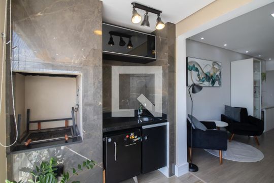 Varanda Gourmet de apartamento à venda com 2 quartos, 83m² em Gopouva, Guarulhos