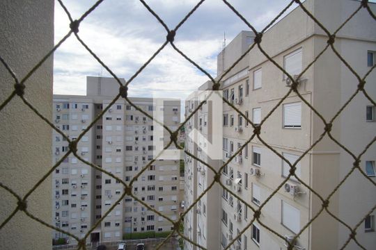 Sala - Vista de apartamento à venda com 2 quartos, 49m² em Condomínio Terrabela, Porto Alegre