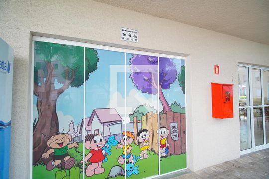 Área Comum - Brinquedoteca de apartamento à venda com 2 quartos, 49m² em Condomínio Terrabela, Porto Alegre