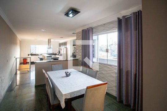 Sala de Jantar de casa à venda com 3 quartos, 152m² em Centro, Diadema