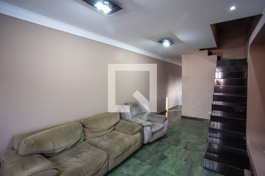 Sala de TV de casa à venda com 3 quartos, 152m² em Centro, Diadema