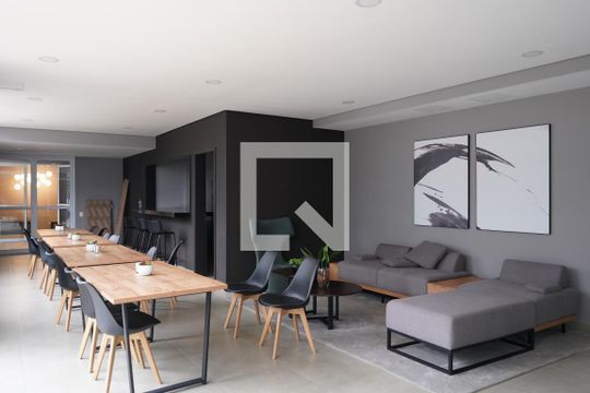 Área comum de apartamento para alugar com 2 quartos, 34m² em Brás, São Paulo