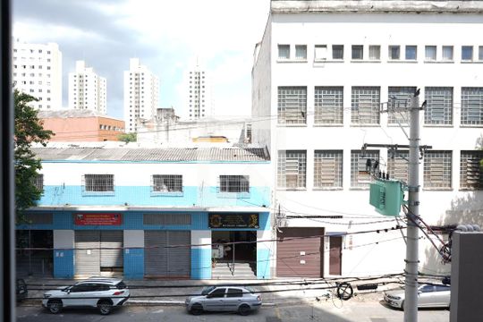 vista Sala de apartamento para alugar com 2 quartos, 34m² em Brás, São Paulo