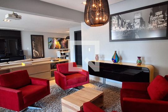 Sala de estar de apartamento à venda com 4 quartos, 262m² em Santa Paula, São Caetano do Sul