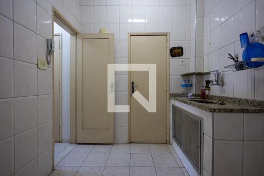 Cozinha de apartamento à venda com 1 quarto, 54m² em Tijuca, Rio de Janeiro