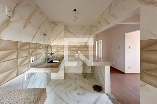 Cozinha de apartamento para alugar com 3 quartos, 70m² em Cidade Nova, Rio de Janeiro