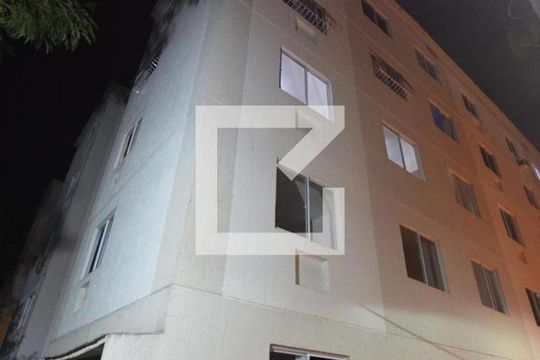 Fachada do bloco de apartamento para alugar com 2 quartos, 40m² em Campo Grande, Rio de Janeiro