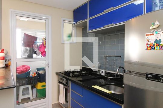 Cozinha de apartamento à venda com 2 quartos, 47m² em Vila Mazzei, São Paulo