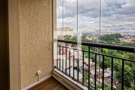 Varanda da Sala de apartamento para alugar com 2 quartos, 54m² em Jardim Iris, São Paulo